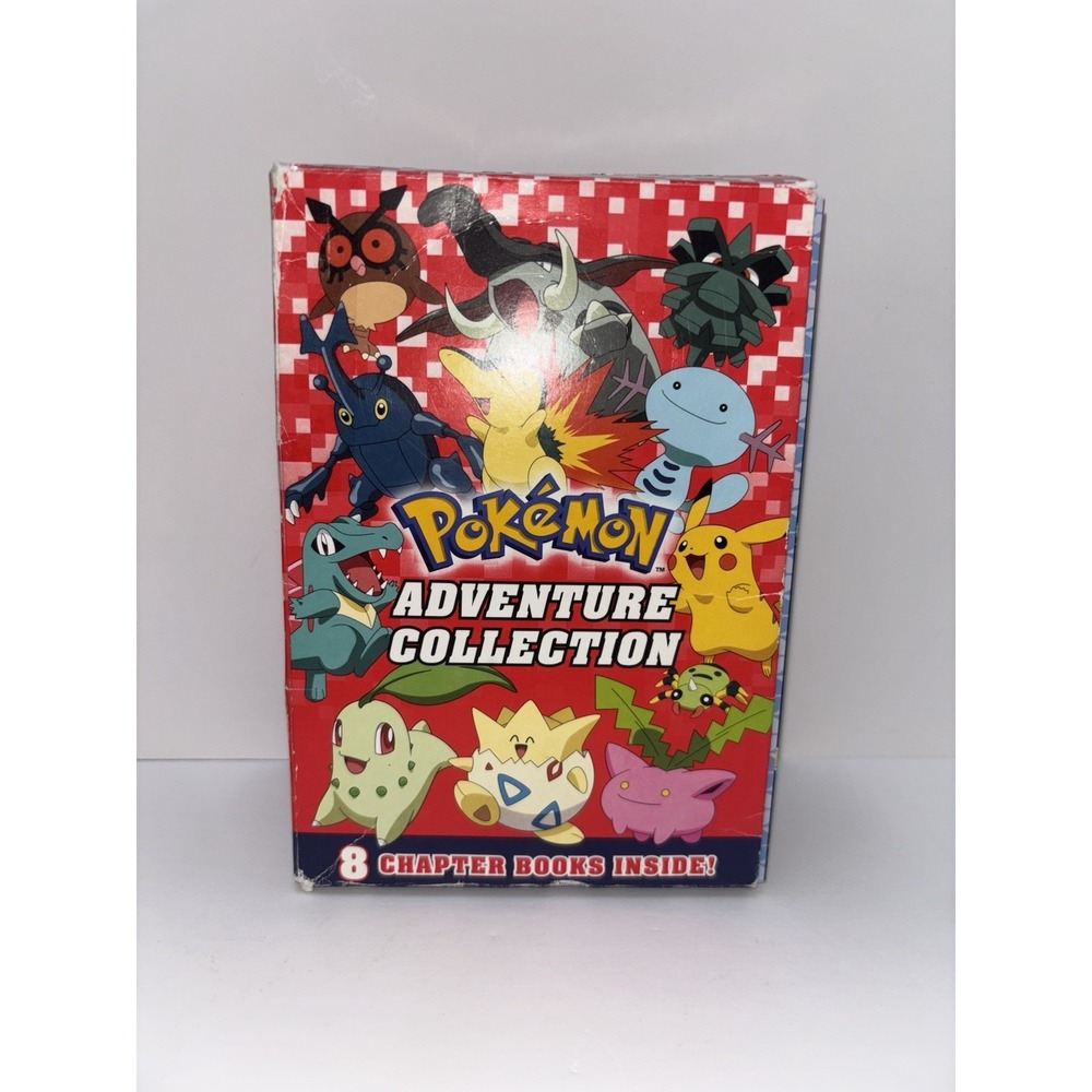 Pokemon Adventure Collection (Boxed Set of 8) Paperback Chapter Books